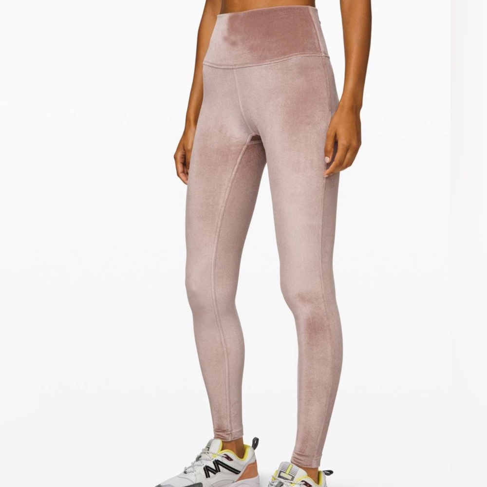 Lululemon Crushed velvet leggings